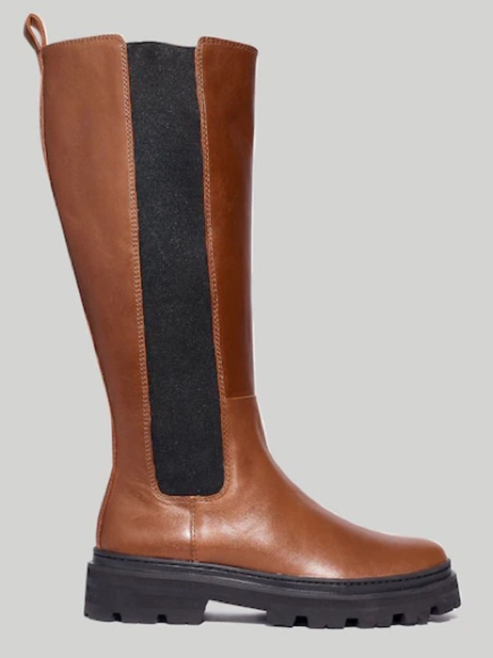 Madewell The Poppy Tall Lugsole Boot Size 8 New